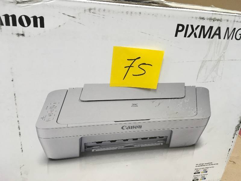 lot 75 image: Canon Pixma MG printer in good conditions