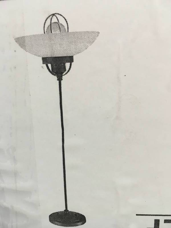 lot 98 image: Feis Urban Renewal 1-Light Bronze Patina Mini Pendant New