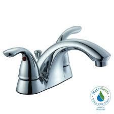 Glacier Bay Builders 4 In Centerset 2 Handle Low Arc Bathroom