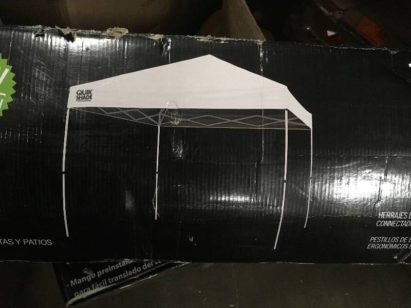 lot 73 image: P100 Professional 10 ft. x 10 ft. White Canopy in good conditions