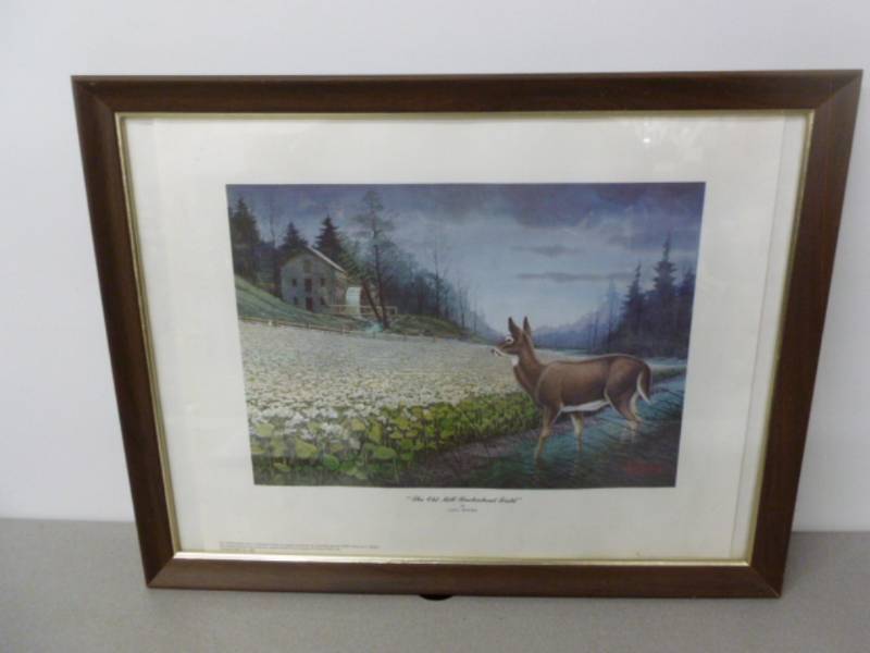 lot 8 image: Les Kouba Print