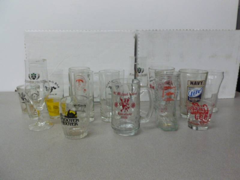 lot 57 image: Beer Glasses