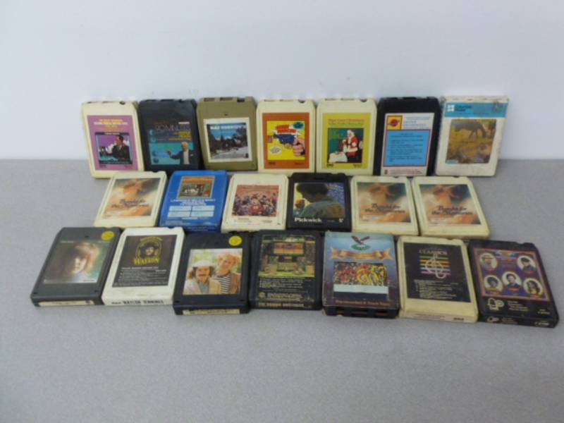 lot 68 image: Vintage 8-Track Tapes