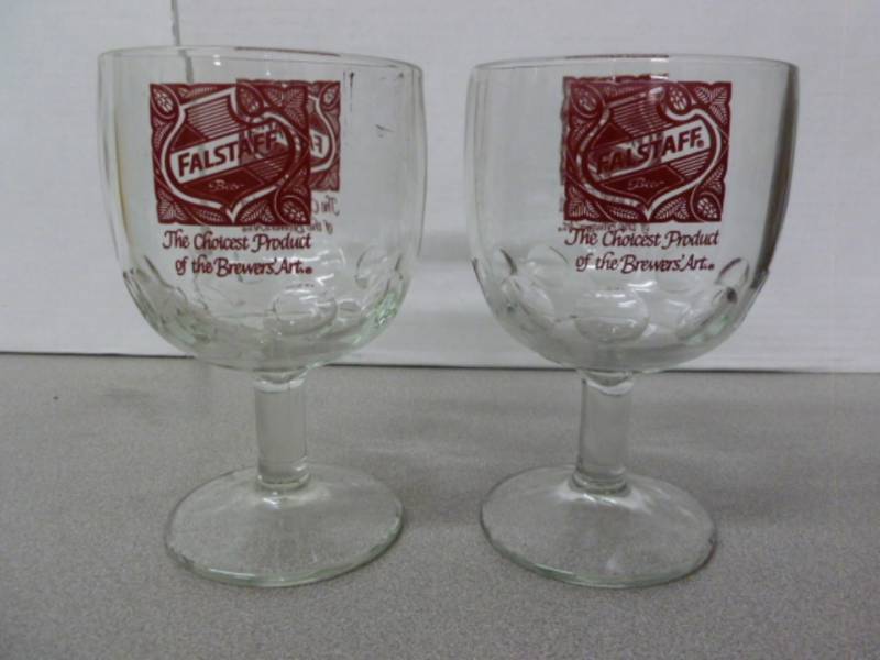 lot 75 image: Vintage Beer Glasses