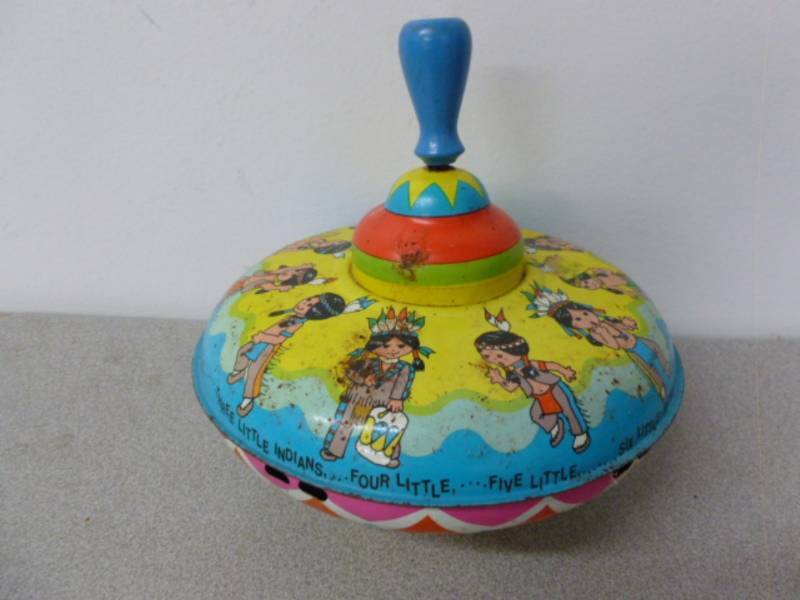 lot 84 image: Vintage Toy Top