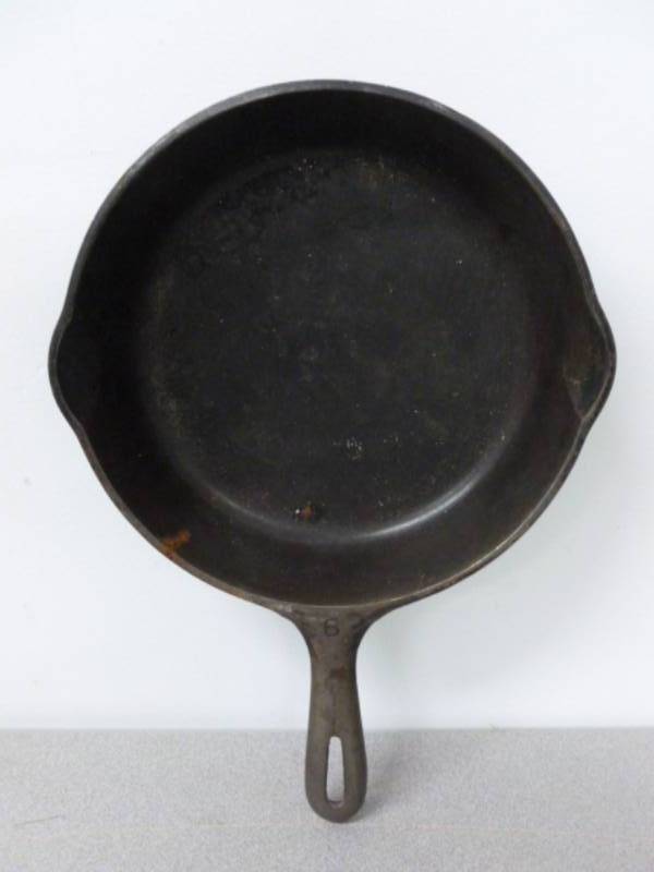 lot 95 image: Cast Iron Fry Pan