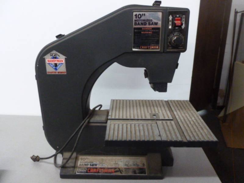 lot 115 image: Craftsman Band Saw