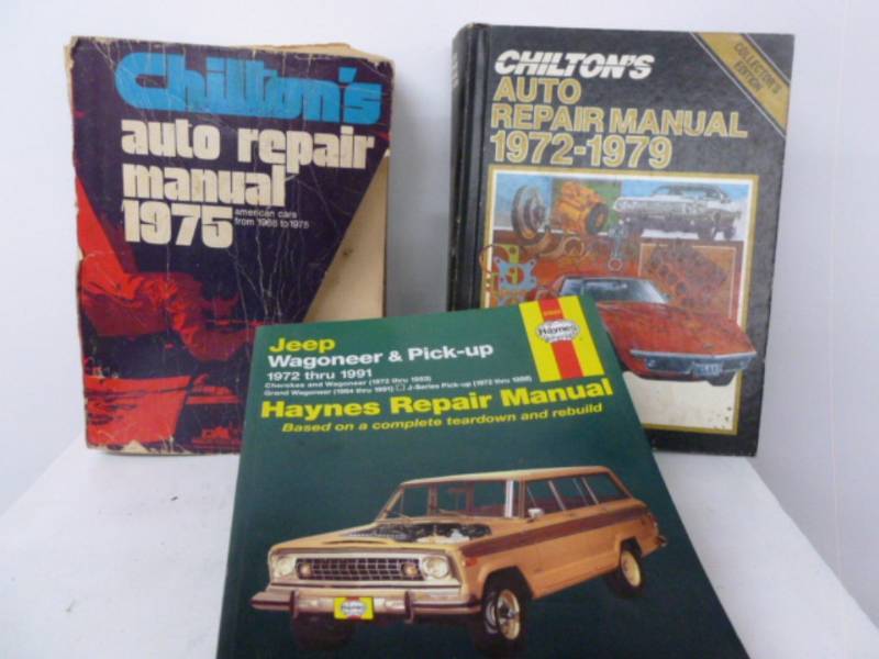 lot 139 image: Repair Manuals