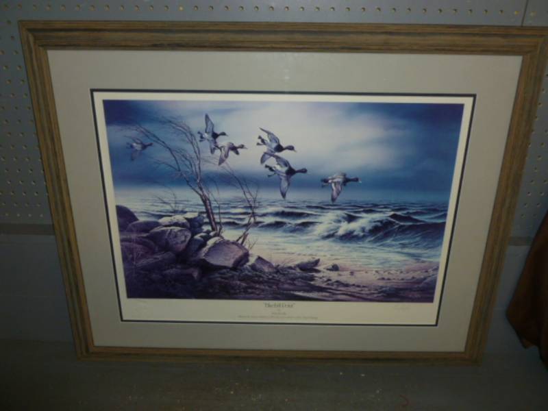 lot 1 image: Terry Redlin Print