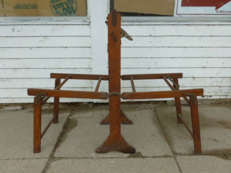 Antique Wash Tub Stand Manannah 324 Mortising Machine