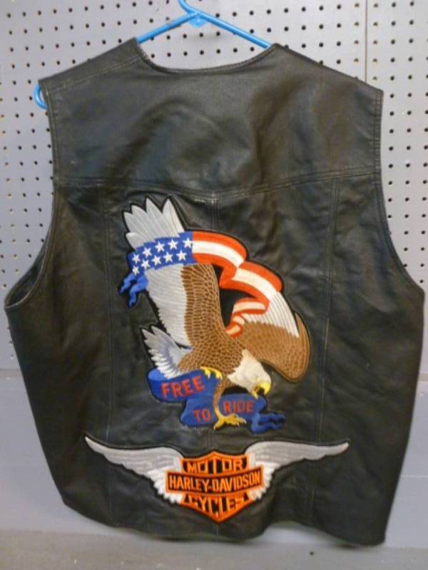 lot 102 image: Harley Davidson Vest
