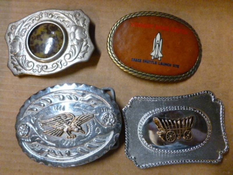 lot 123 image: Collectible Belt Buckles
