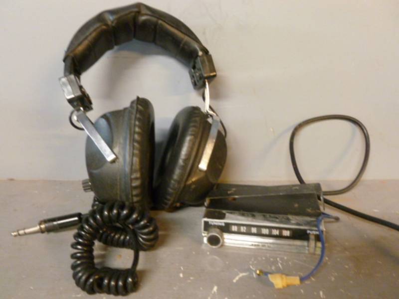 lot 193 image: Vintage Headphones