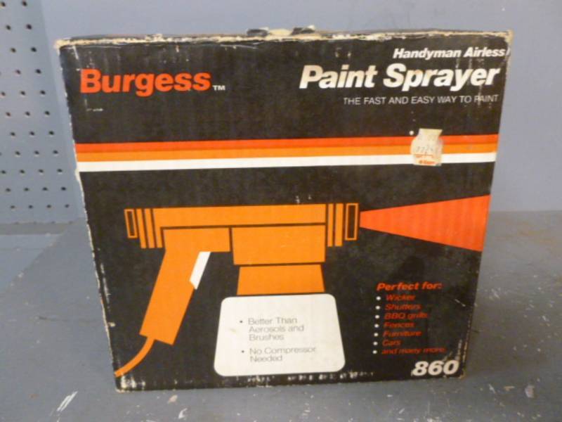 lot 199 image: New Paint Sprayer