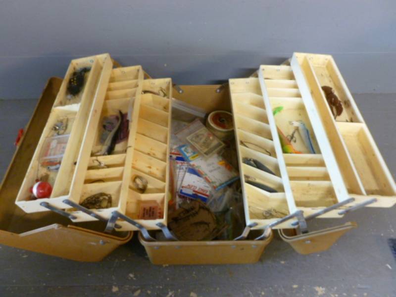 lot 227 image: Fishing Tackle Box