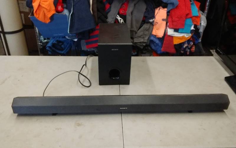 lot 2 image: Sony Sound Bar & Sub