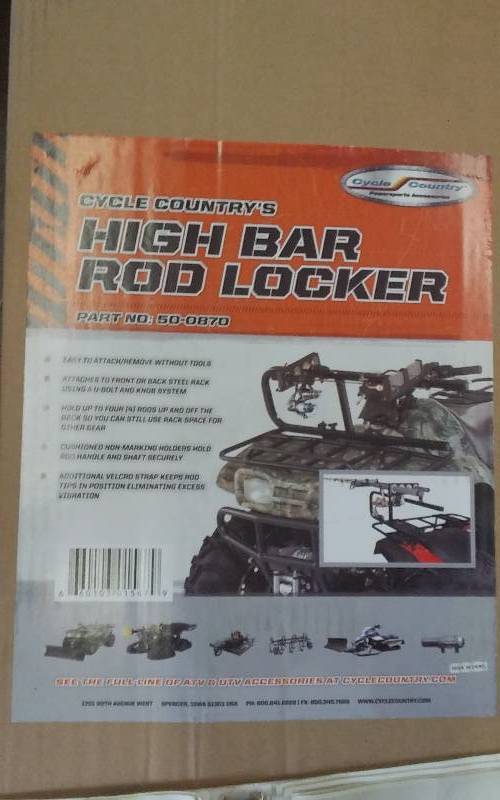 lot 30 image: Cycle Country High Bar Rod Locker (New In Box) Part # 50-0870