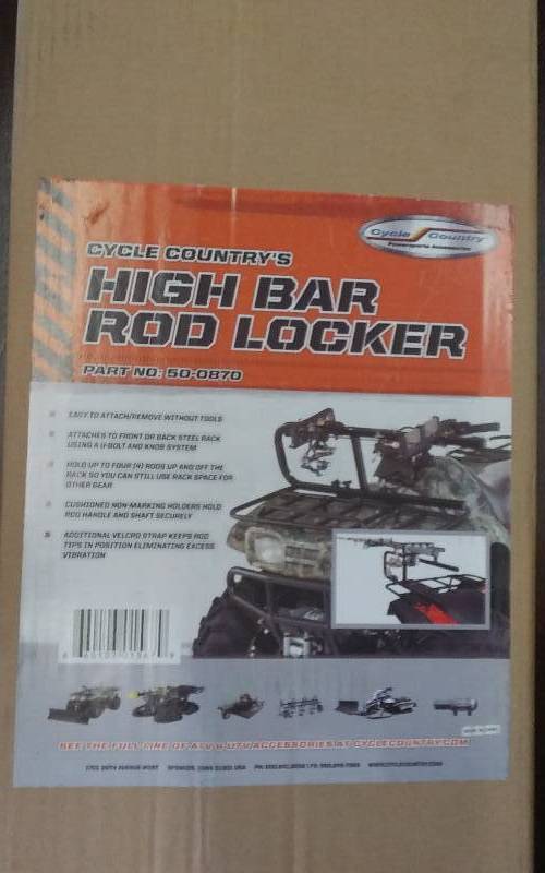 lot 33 image: Cycle Country High Bar Rod Locker (New In Box) Part # 50-0870