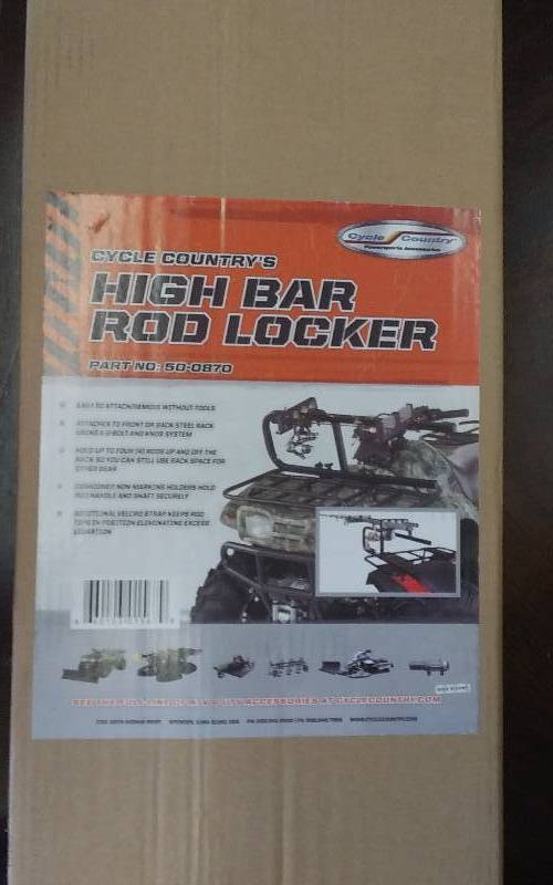lot 34 image: Cycle Country High Bar Rod Locker (New In Box) Part # 50-0870