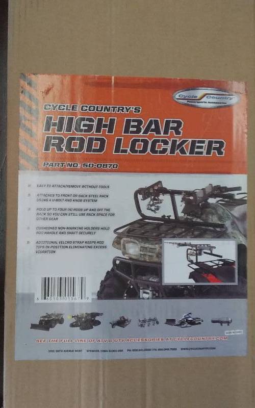 lot 35 image: Cycle Country High Bar Rod Locker (New In Box) Part # 50-0870