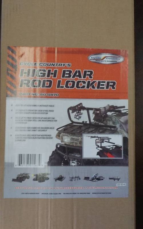 lot 37 image: Cycle Country High Bar Rod Locker (New In Box) Part # 50-0870