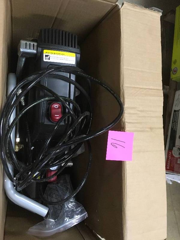 Husky 8G 150 PSI Hotdog Air Compressor in working condition