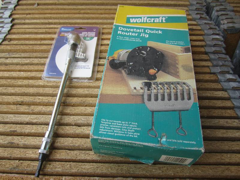 lot 14 image: Dovetail Quick Router Jig and Quick...