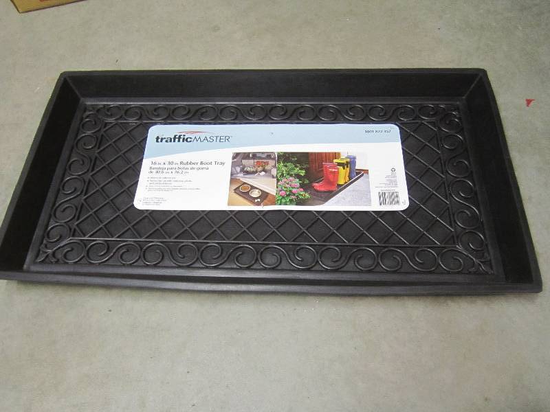 lot 56 image: Traffic Master 16 x 30 Rubber Boo...