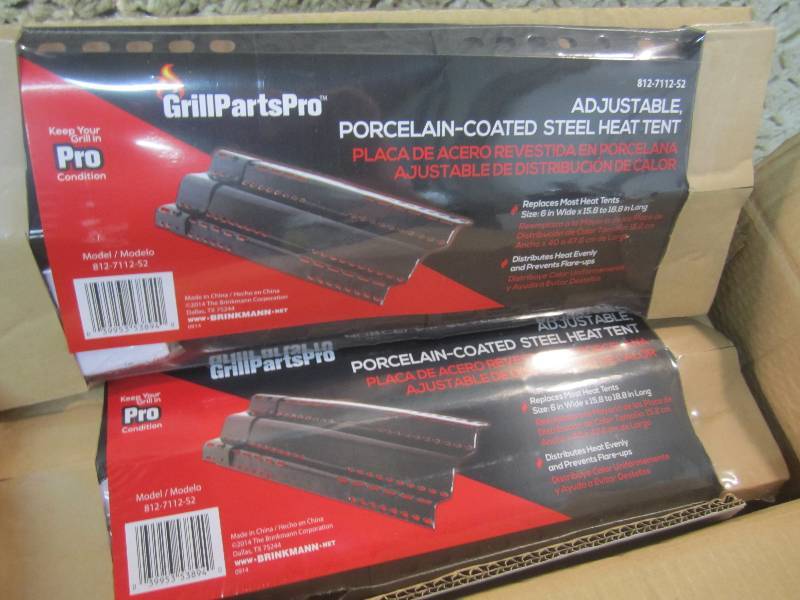 lot 78 image: Case of 10 Grill Parts Pro Adjustab...