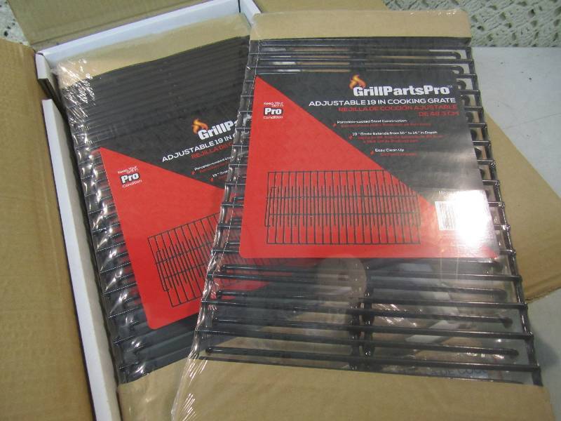 lot 80 image: Case of 8 Grill Parts Pro Adjustabl...