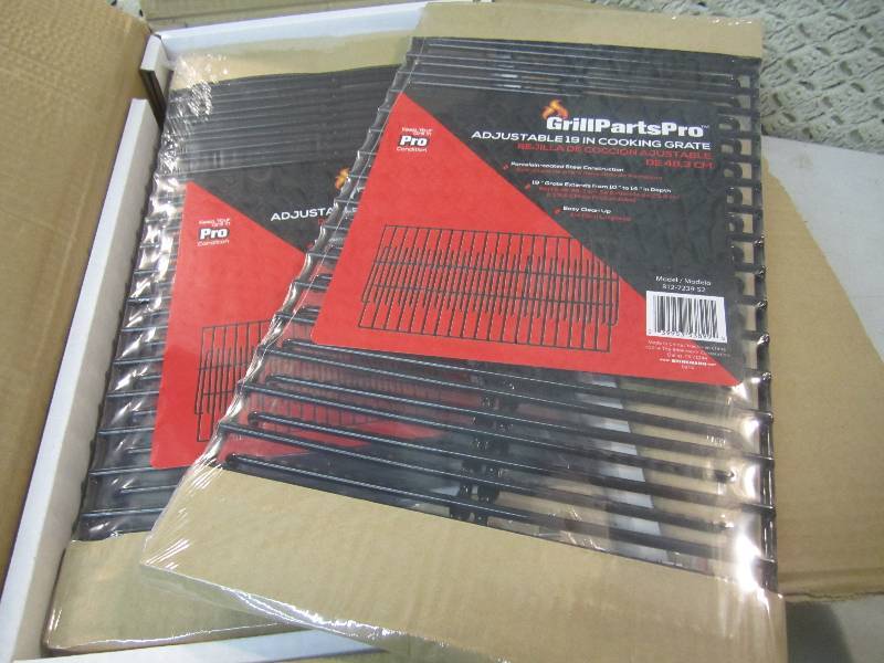 lot 81 image: Case of 8 Grill Parts Pro Adjustabl...