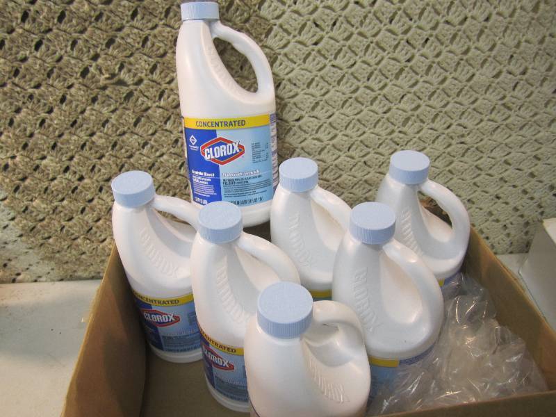 lot 90 image: 7 Bottles of Clorox Bleach  F-2...