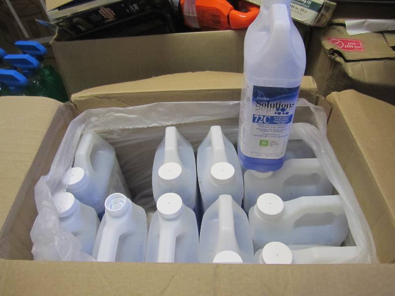 lot 114 image: 12 Bottles of Enviro Solutions 72C ...