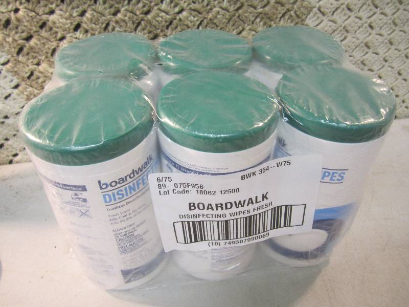 lot 118 image: 6 Containers of Disinfecting Wipes ...