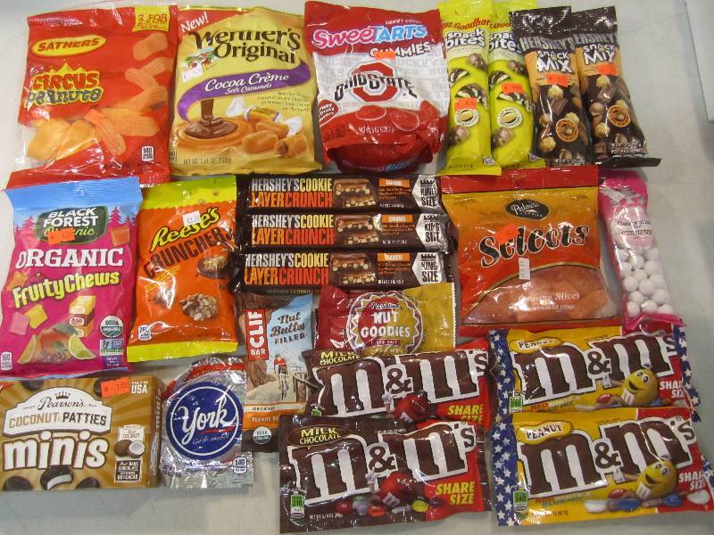 lot 145 image: Mixed Lot of Candy Best by dates va...