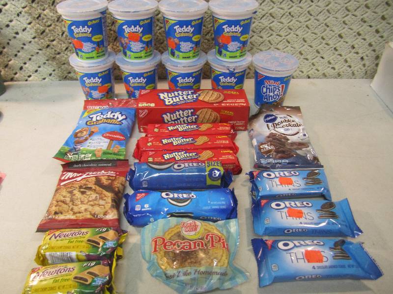 lot 153 image: Lot of Misc Cookies Etc. Best by da...