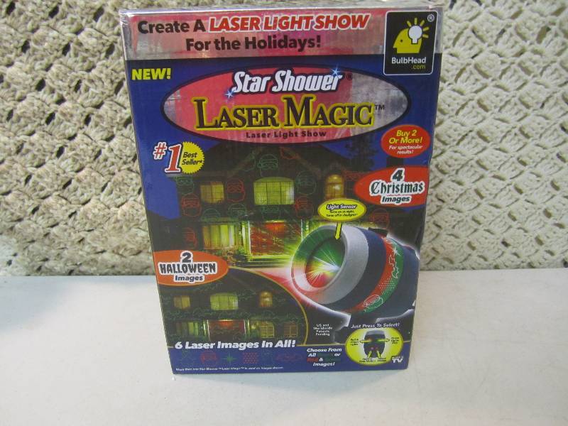 lot 158 image: Star Shower Laser Magic Laser Light...