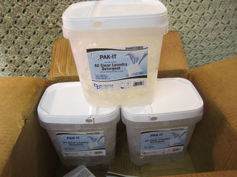 lot 163 image: 3 Tubs of Industrial Strength All C...