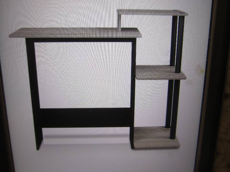 lot 173 image: Furinno Efficient French Oak Grey a...