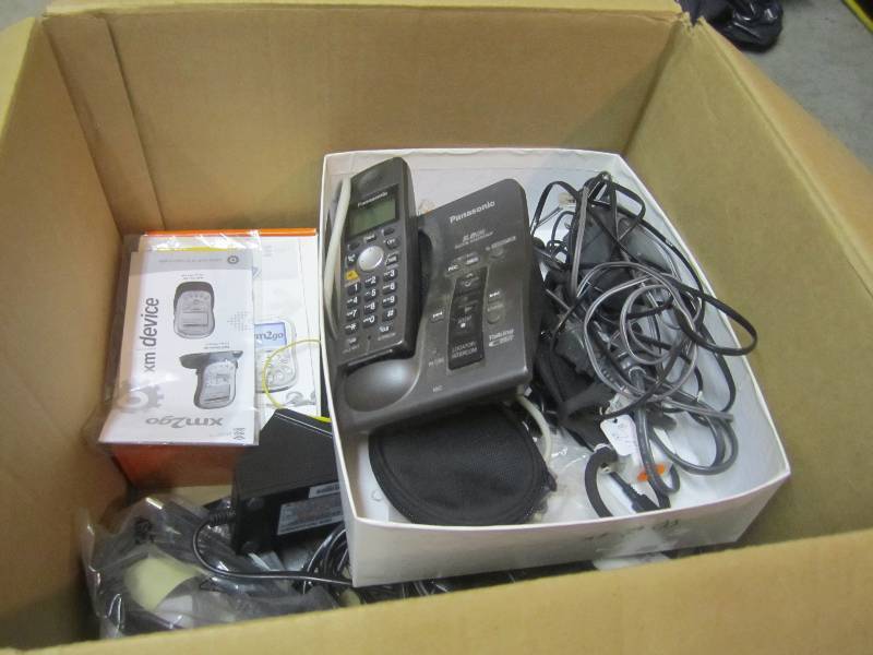 lot 175 image: Lot of Misc Electronics and Cords E...
