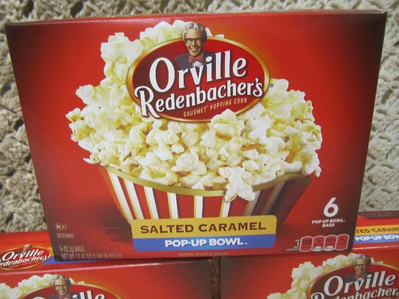 lot 213 image: 3 Boxes of Orville Redenbachers Sal...