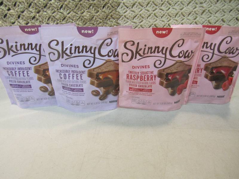 lot 223 image: 4 Mix Bags of Skinny Cow Filled Cho...