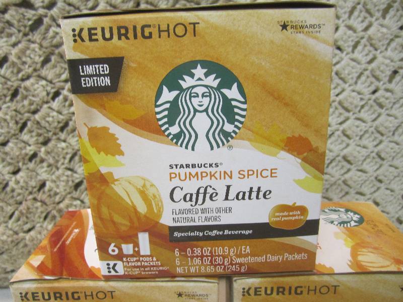 lot 226 image: 3 Boxes of Keurig Hot Starbucks Pum...