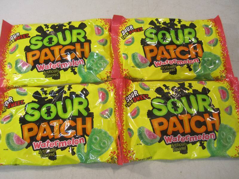 lot 237 image: 4 Bags of Sour Patch Watermelon Sof...