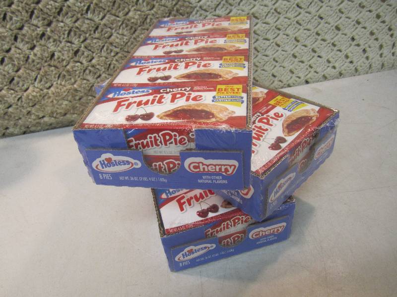 lot 247 image: 3 Packs with 8 Hostess Cherry Fruit...