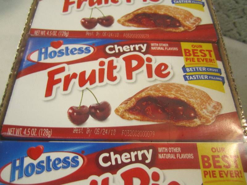 lot 248 image: 3 Packs with 8 Hostess Cherry Fruit...