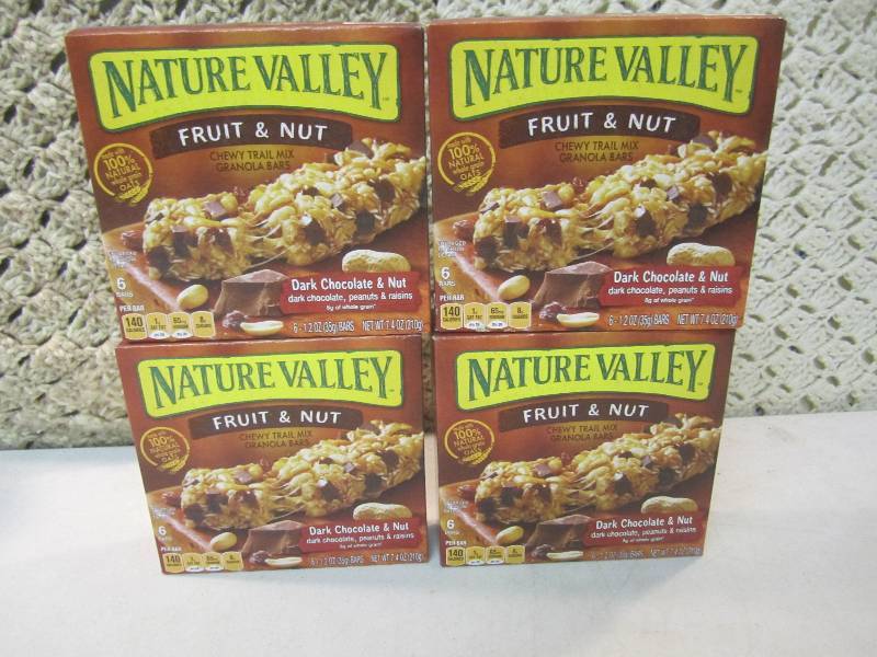 lot 255 image: 4 Boxes of Nature Valley Fruit and ...