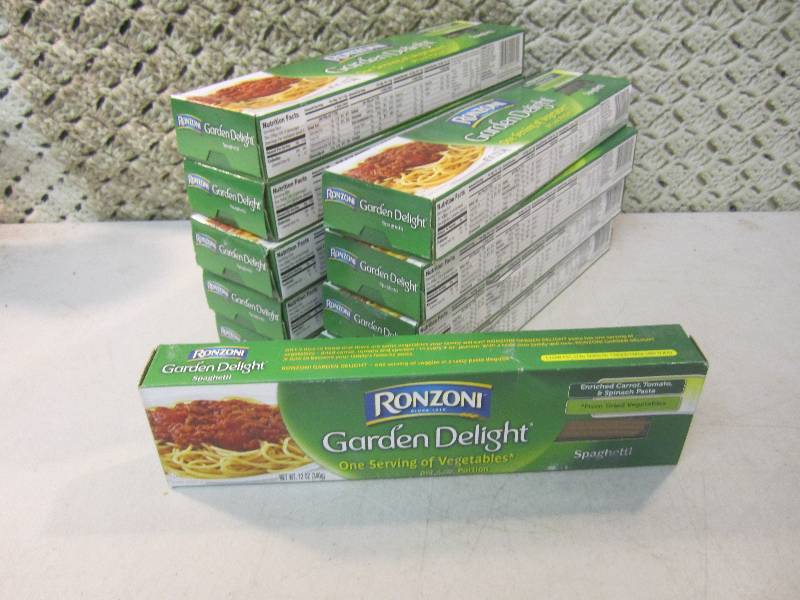 lot 265 image: 10 Boxes of Ronzoni Garden Delight ...