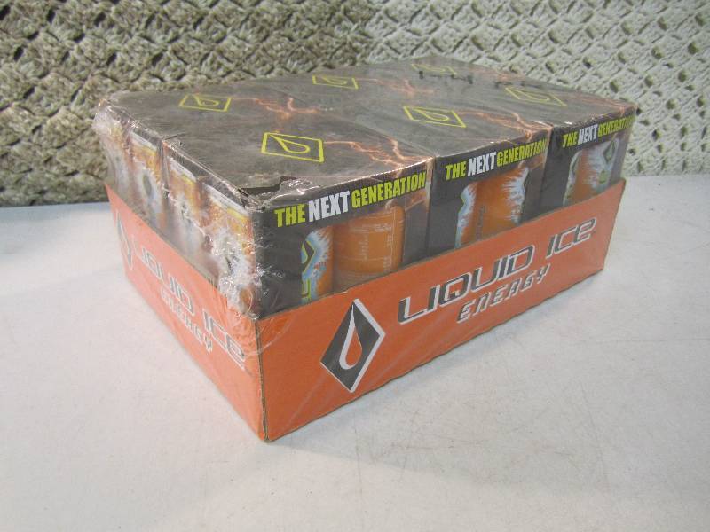 lot 269 image: Case of 24 Cans of Liquid Ice Energ...