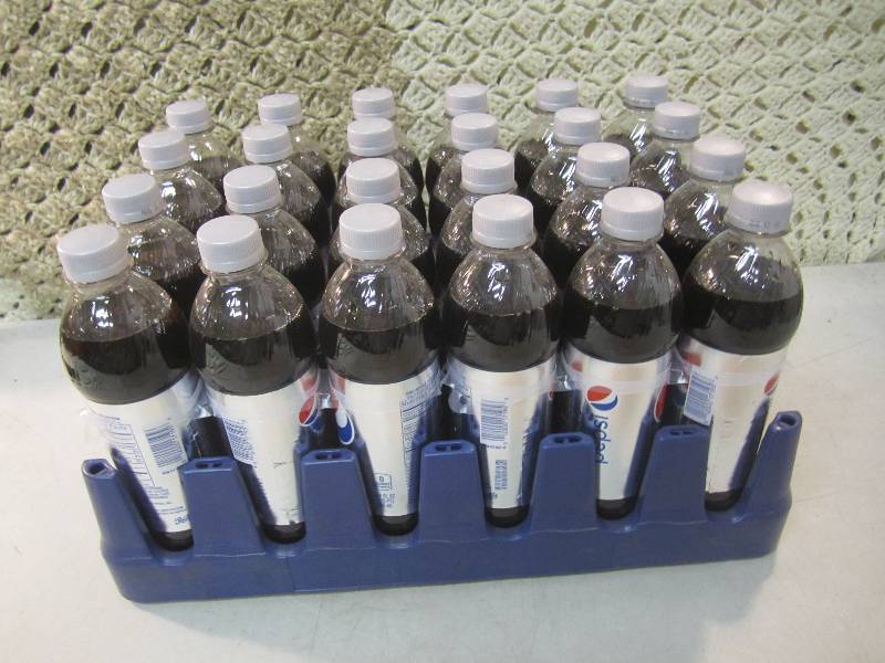 lot 280 image: Case of 24 Bottles of Diet Pepsi 16...